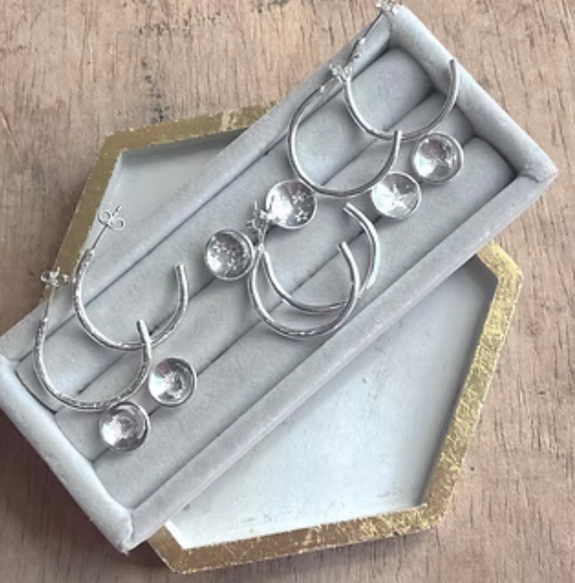 Textured Earrings Workshop Friday 10th July 10am - 2.30pm