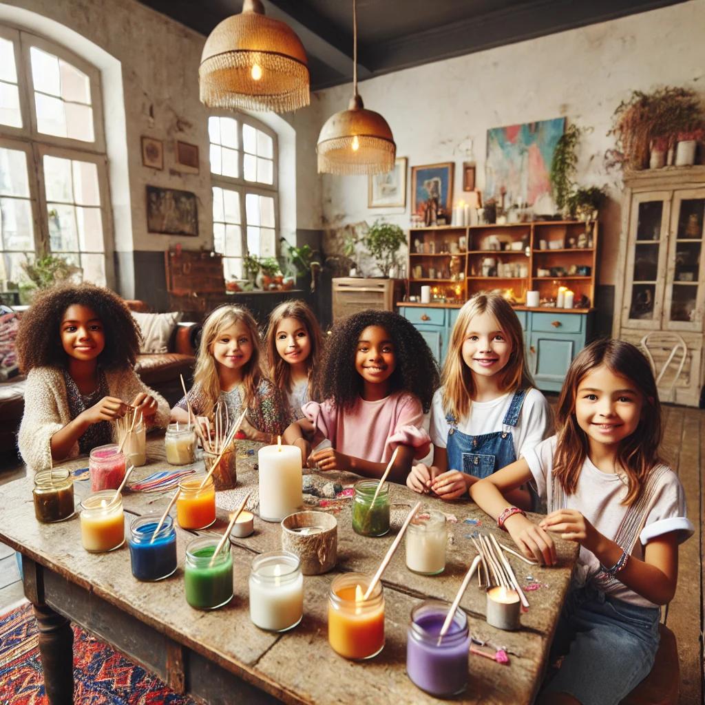 Kids Party Candle Making Workshops
