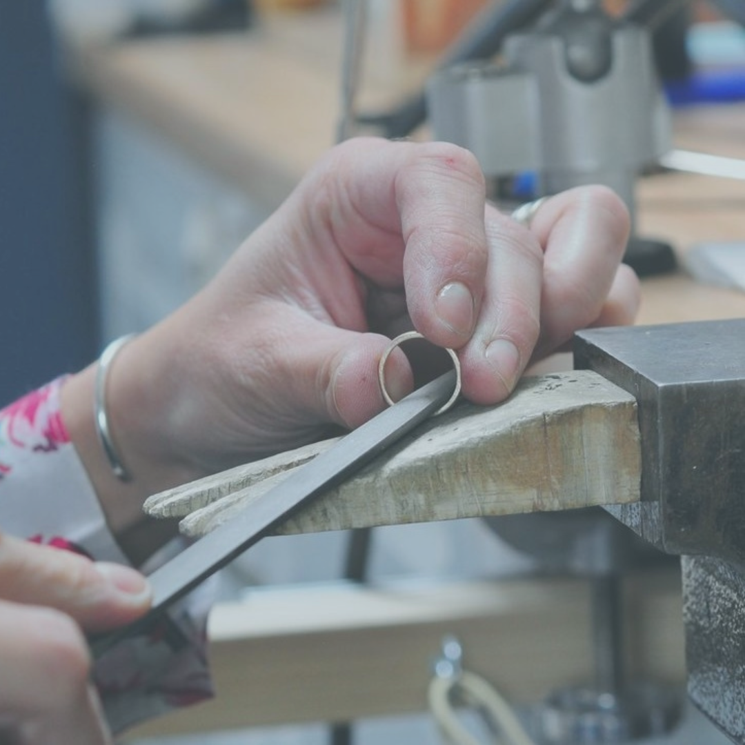 Silver Sea Glass Ring Workshop Saturday 14th November 11am - 3.30pm