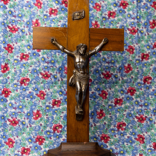 Vintage French Crucifix