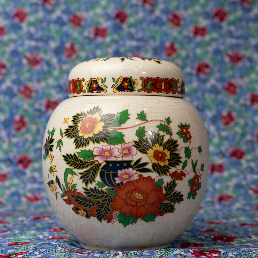 Vintage Sadler Burslem Ginger Jar