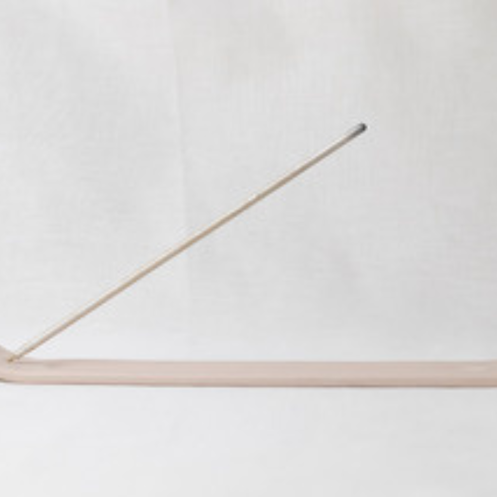 Minimal Ceramic Incense Tray: Ash Catcher in Muted Tones