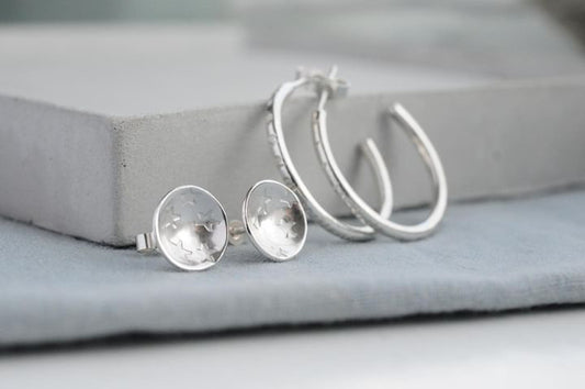 Silver Earrings Workshop Saturday 22nd February 2025 11am - 2pm