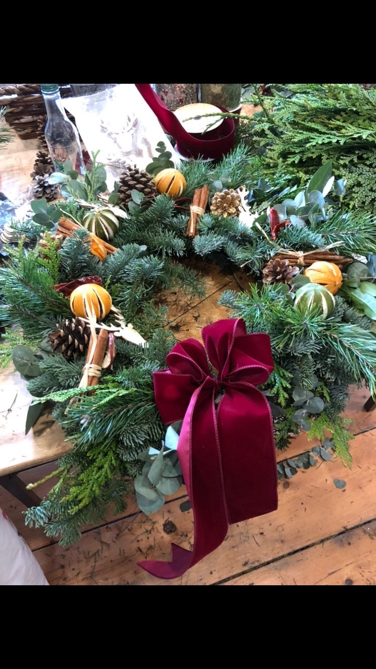 Christmas Wreath and Charcuterie Workshop Saturday 13th December 2025 11am - 1pm