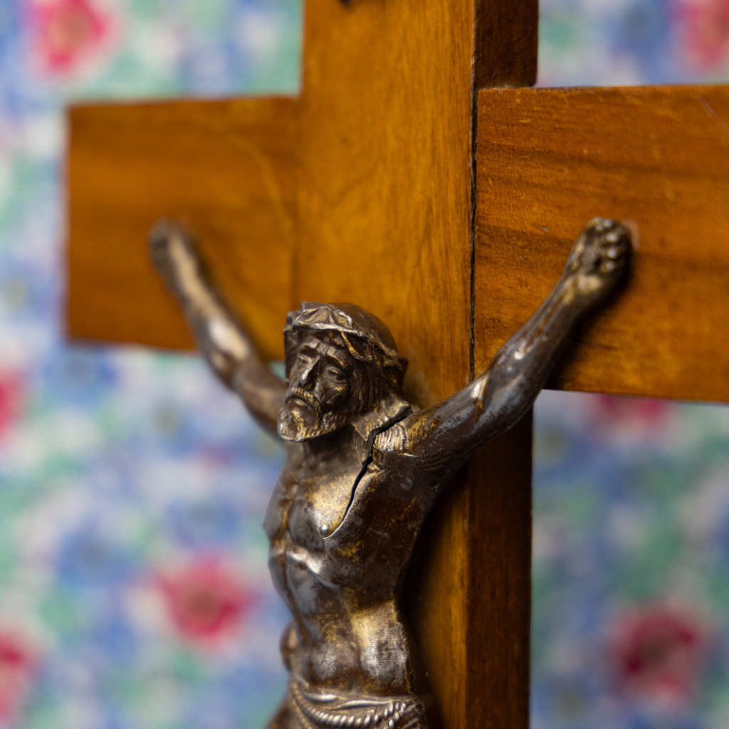 Vintage French Crucifix