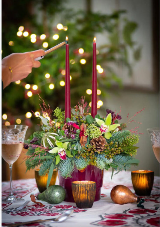 Festive Candle Centrepiece Workshop with Charcuterie Sunday 6th December 12-2pm