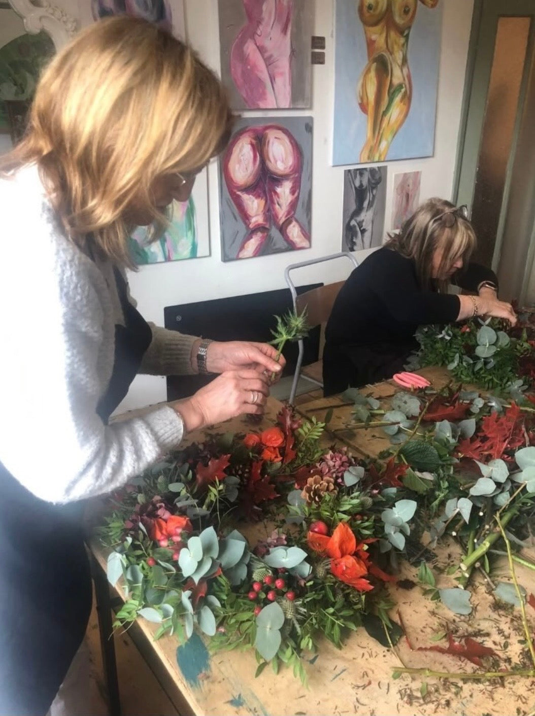 Autumn Wreath Workshop and Charcuterie Board Saturday 10th October 12-2pm