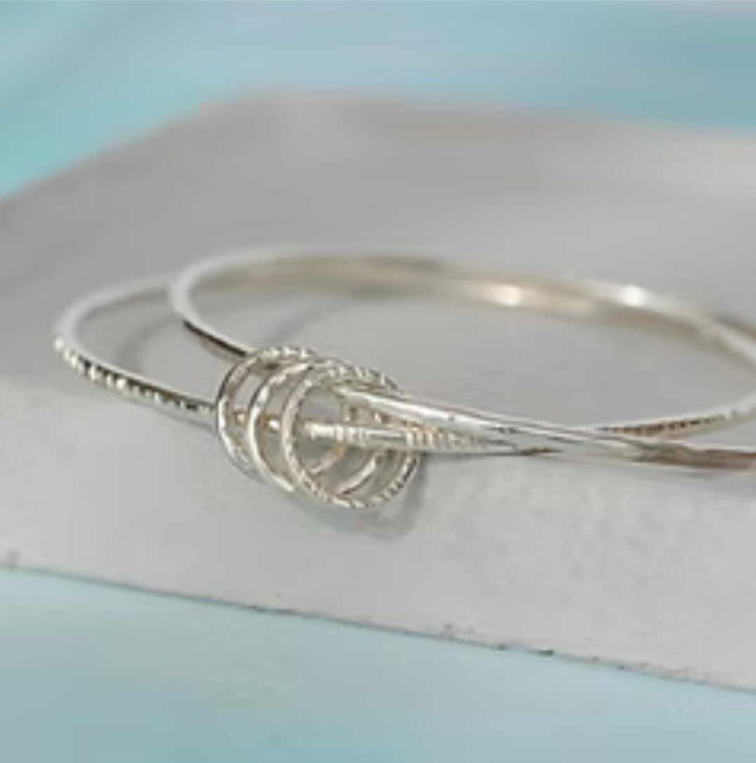 Silver Stacking Bangles Workshop Wednesday 1st July 10am - 2.30pm
