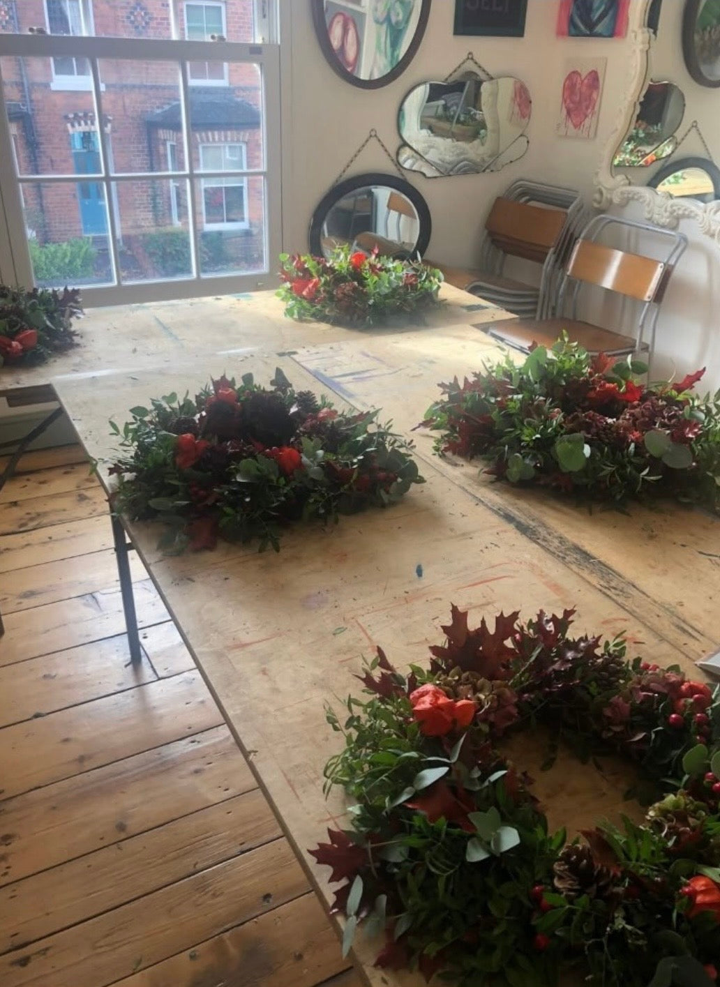 Autumn Wreath Workshop and Charcuterie Board Saturday 10th October 12-2pm