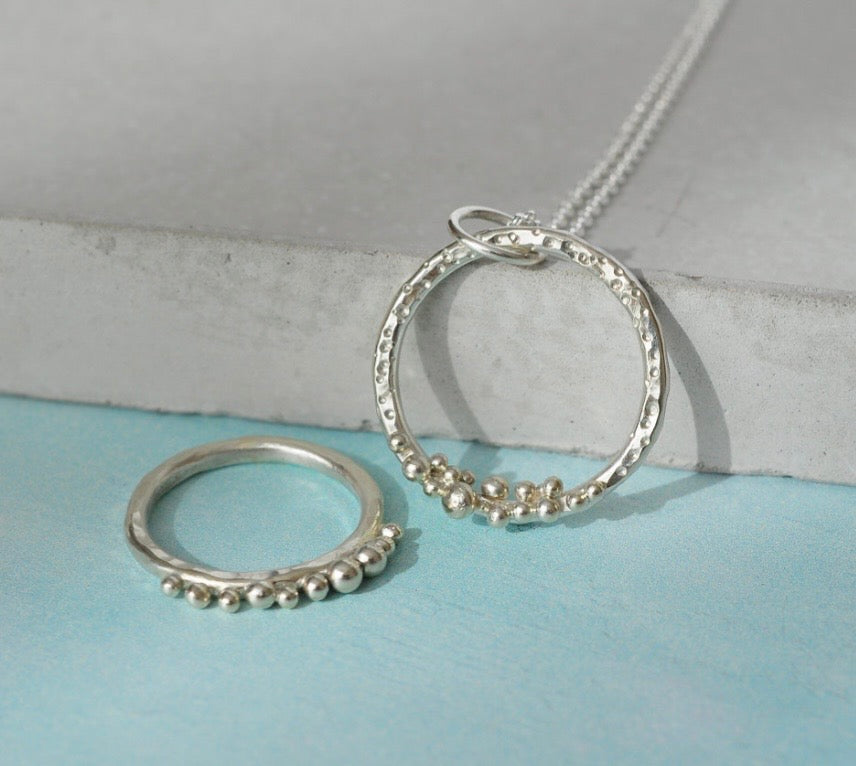 Silver Granulation Jewellery Workshop Wednesday 7th October 10am - 2.30pm