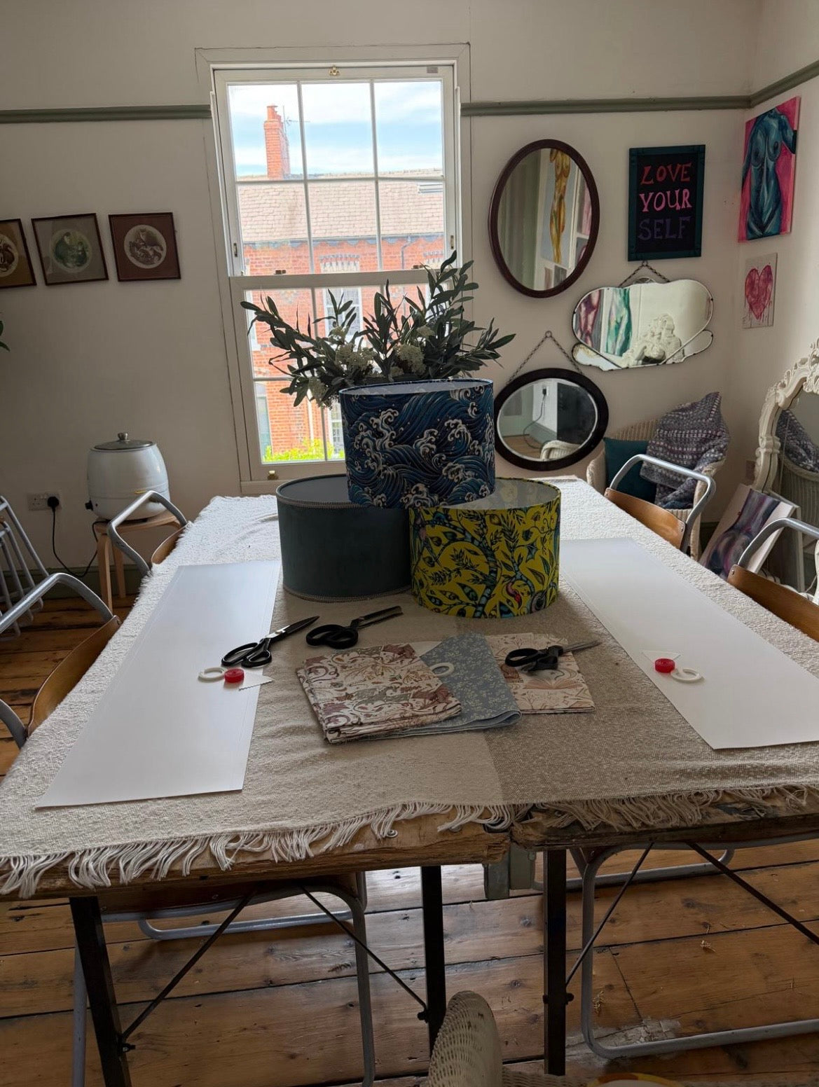 Lampshade Making Workshop Thursday 3rd September 7-9pm