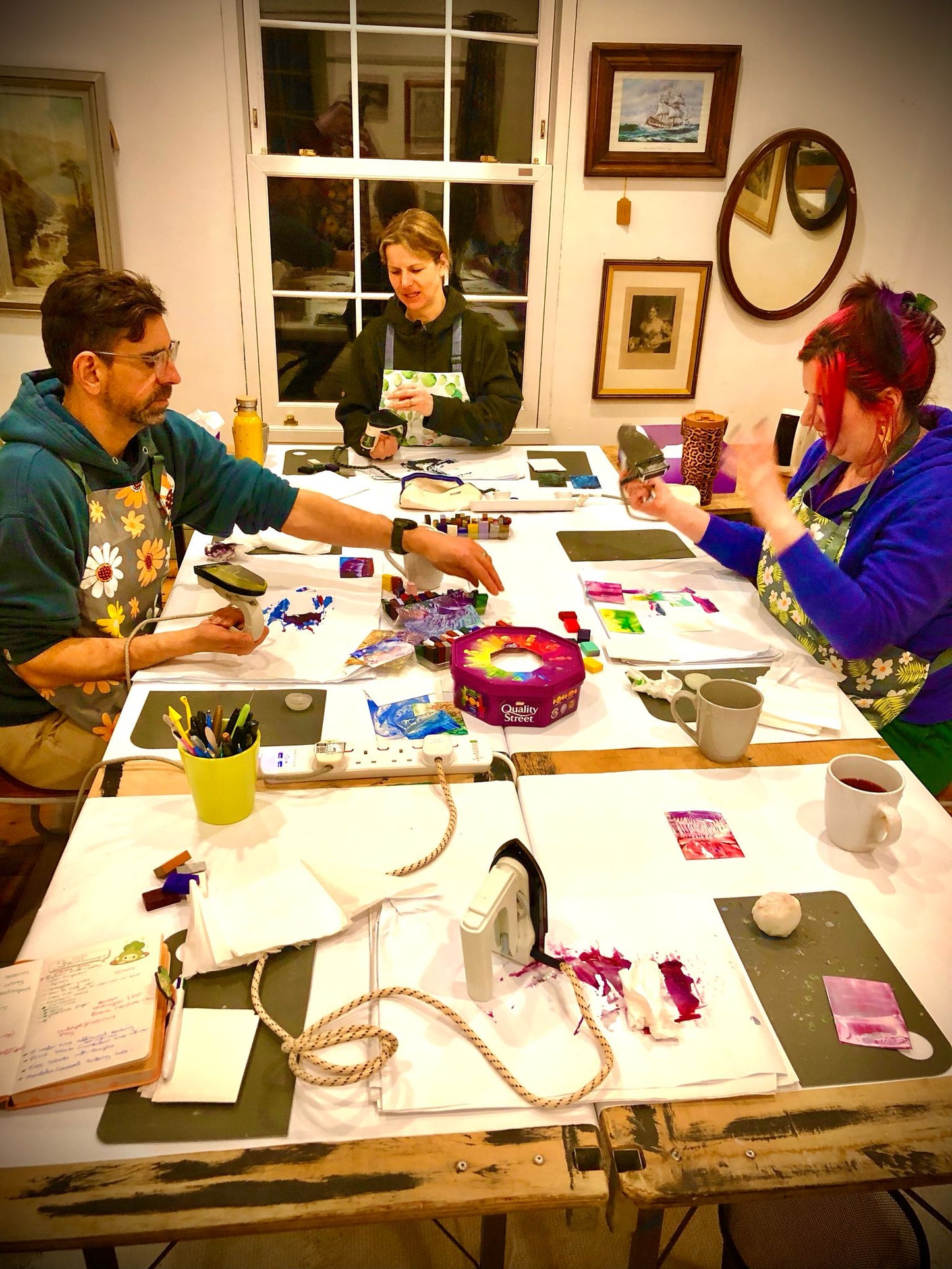 Encaustic Wax Christmas - Beginners Session Sunday 7th December 2025 10.30am - 1pm