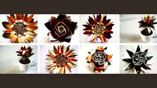 Recreative Flower Brooch Workshop Saturday 16th November 12.30pm - 4pm