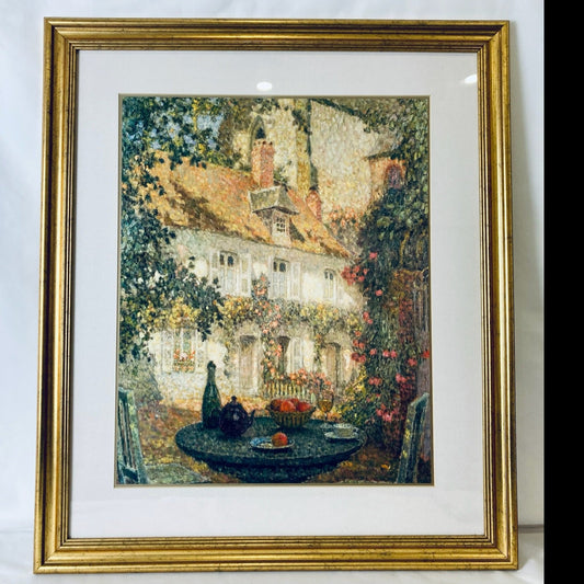 Henri Le Sidaner's A Summer's Day: Large Framed Artwork