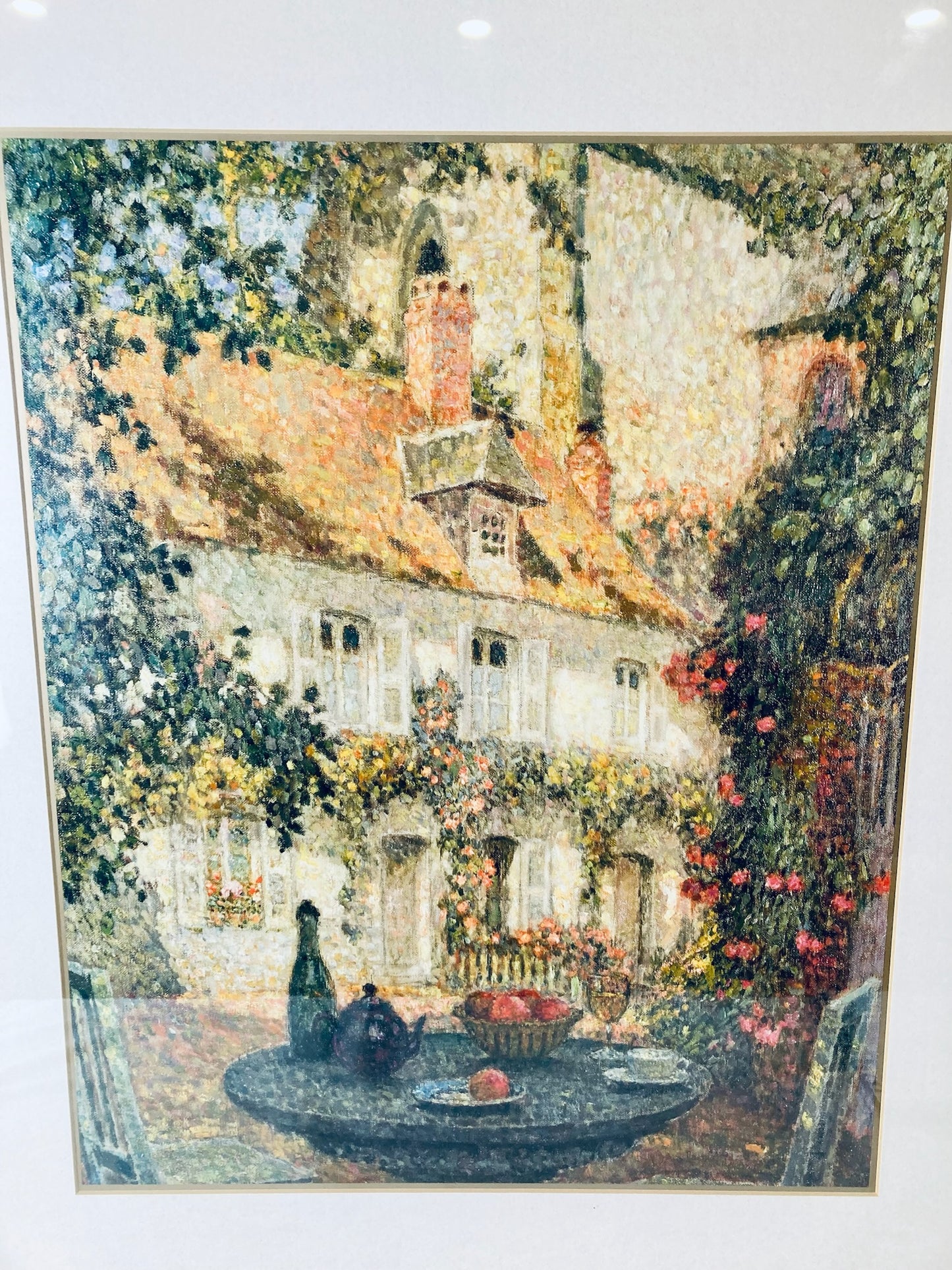 Henri Le Sidaner's A Summer's Day: Large Framed Artwork